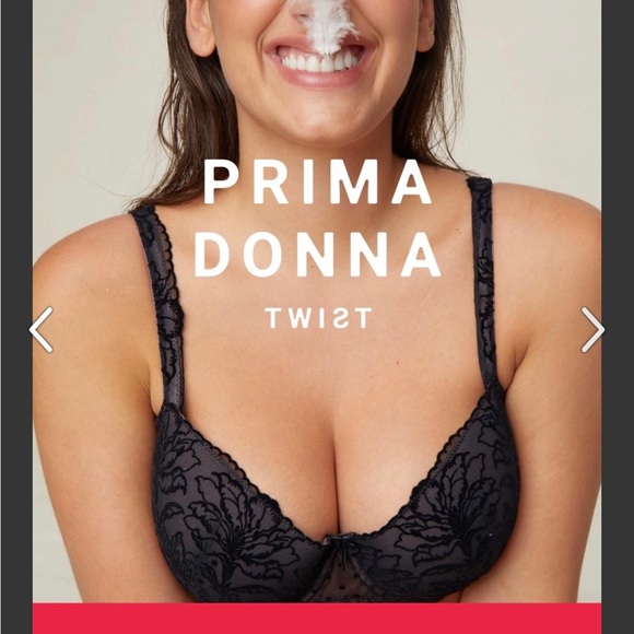 Prima Donna Twist Deep Plunge Balcony Bra- Wild Rose - Picture 11 of 12